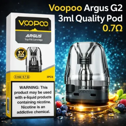 Voopoo Argus G2 3ml Quality pod 0.7