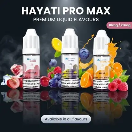 Hayati Pro Max Premium Liquid Flavours
