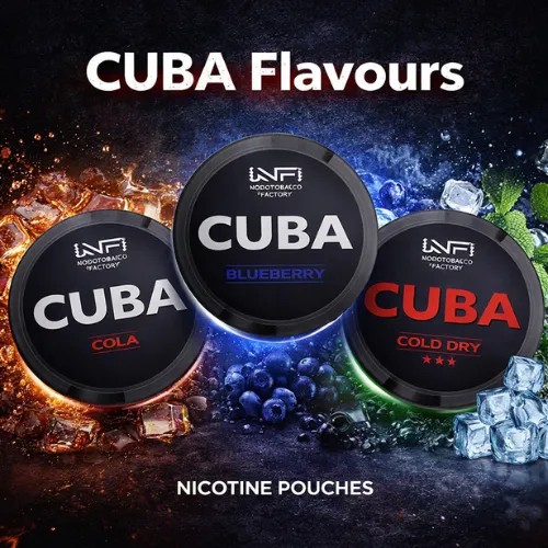 Cuba Black Nicotine Pouches Cuba Black Nicotine Pouches