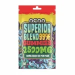 ACAN Superior Blend 99% Gummies 50mg each 50 pack 2500mg total bulk high dose THC free lab tested gummies