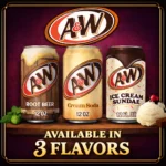 A&W Soda Drinks