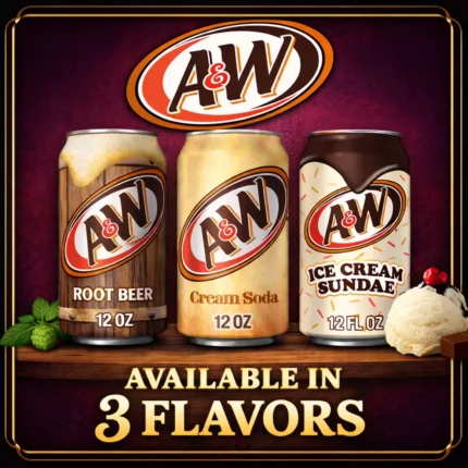 A&W Soda Drinks