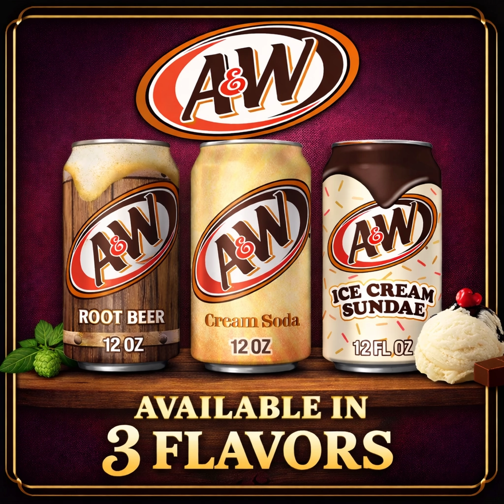 A&W Soda Drinks A&W Soda Drinks