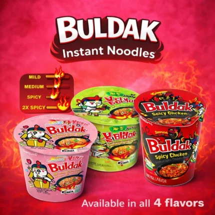 Buldak Instant Cup Noodles